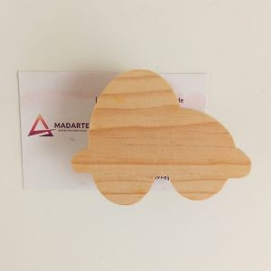 PUXADOR EM MADEIRA| CARRO  7X5CM