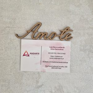 MADEIRA| AMO-TE 10.5X4.2 CM