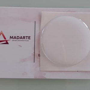 RESINA TRANSPARENTE 4CM DIAMETRO