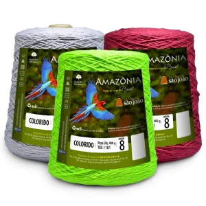 Barbante Amazônia nº08 400g – São João