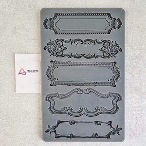 ARTIS DECOR| MOLDE DE SILICONE MSAD-106-20X12CM
