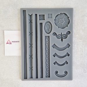 ARTIS DECOR| MOLDE DE SILICONE MSAD-107 -15X11.3CM