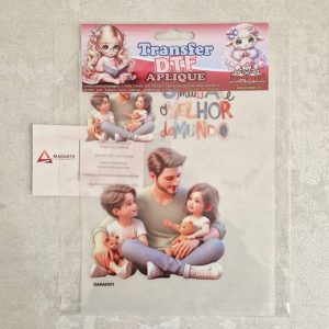 PROJETEC|TRANSFER DTF APLIQUE DIA DO PAI 01 – 14X20CM