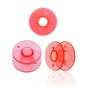 Bobina Plástica Doméstica Baixa Vermelho