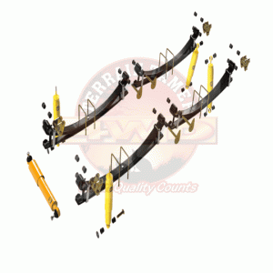Kit suspensão TERRAIN TAMER completo reforçado +50mm com molas parabólicas Toyota Land Cruiser 42 (a partir de 1980)