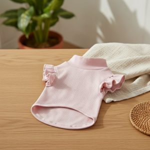 Camisola com mangas esvoaçantes para teckel