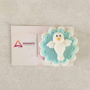 BISCUIT| PLACA COM POMBA 5CM