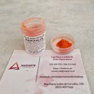 BISCUIT|PÓ COR LARANJA